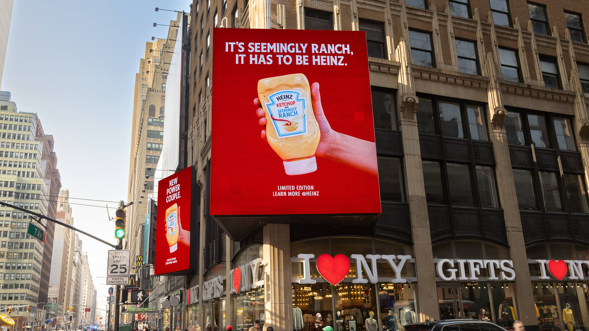 Heinz Ketchup and Seemingly Ranch_2023_Taylor Swift_New York Times Square Ads 2